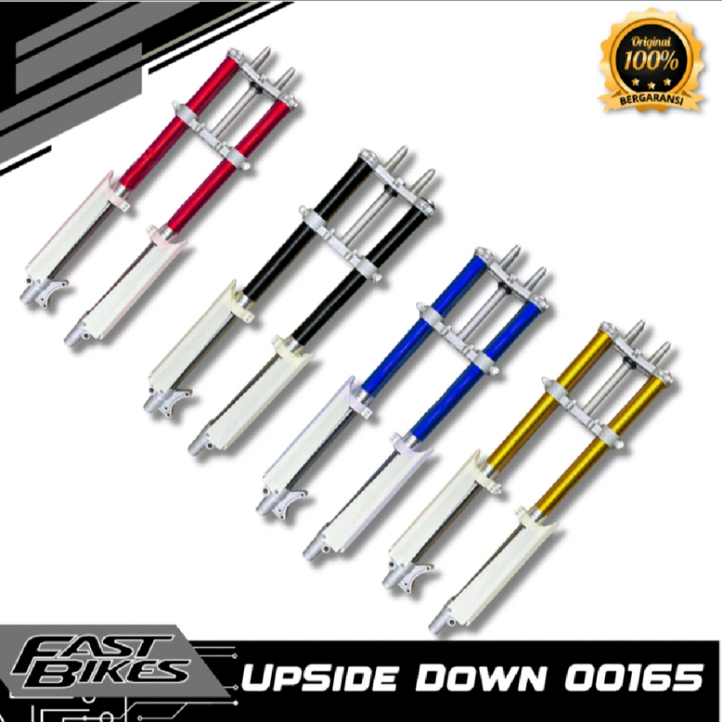 Shock usd upside down FAST BIKES KLX L S - DTRACKER Shockbreaker depan trail cross upside down