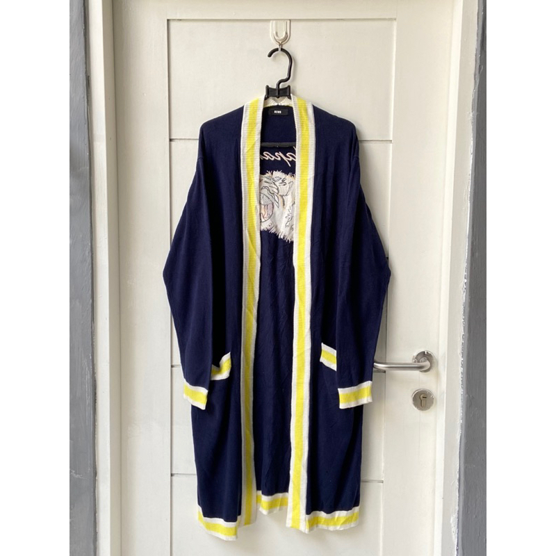 RCWB Navy Long Cardigan