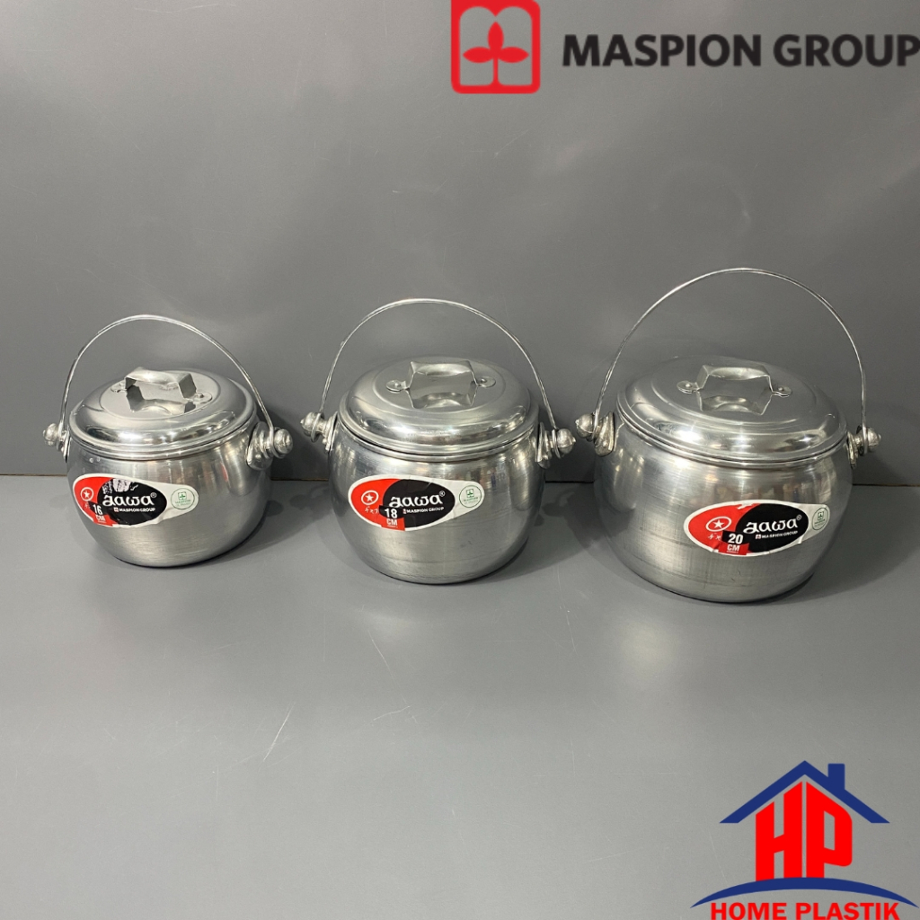 MASPION - Periuk jawa / Penanak Nasi Jawa 16 / 18 / 20 CM