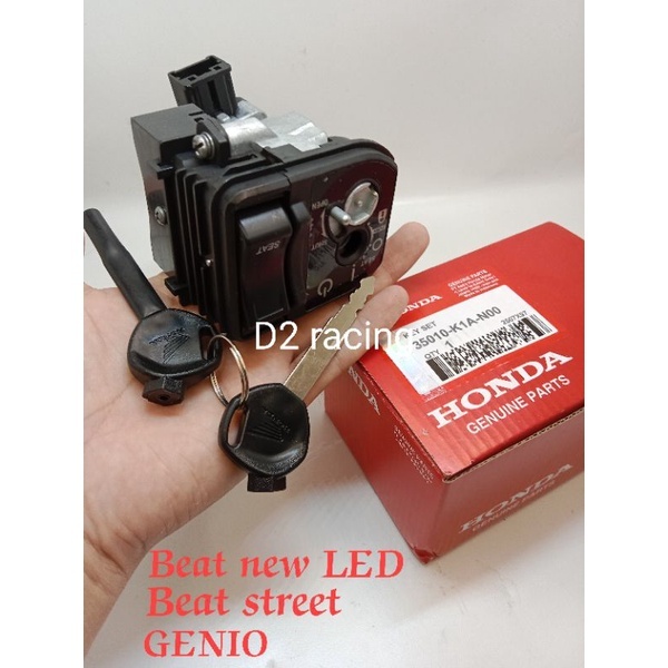 KUNCI KONTAK ORIGINAL BEAT NEW LED 2020 , BEAT STREET, GENIO, BEAT ESP, BEAT POP 2016-2019 ASLI