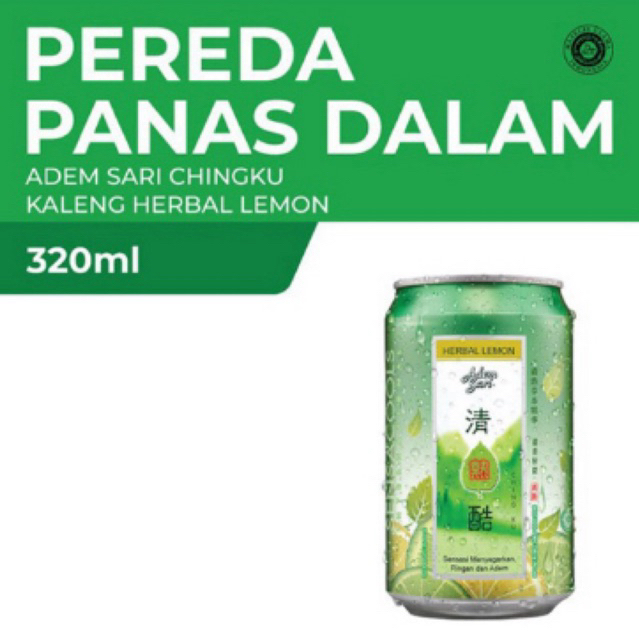 

Adem Sari Chingku Kaleng Herbal Lemon 320mL Harga Grosir