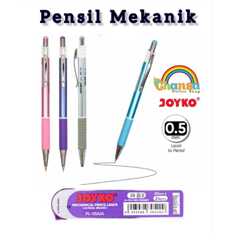 

Pensil Mekanik Joyko / Pensil Mekanik Murah / isi Pensil Makanik Joyko / isi Pensil / isi Pensil Mekanik Murah / isi Pensil Murah / JOYKO