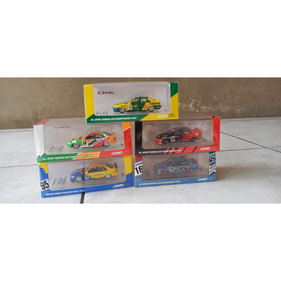 INNO64 Inno 1/64 Honda Civic Ferio (1 paket/5 Diecast)