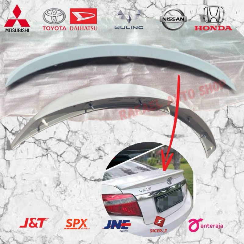 SPOILER DUCKTAIL VIOS GEN 3 ORIGINAL TOYOTA