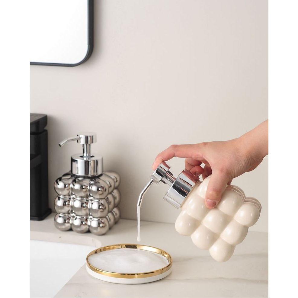 Botol Sabun Tangan Botol Pembersih Mangkuk Tet Kamar Mandi Botol Sabun Marshow Botol Sabun Gelembung