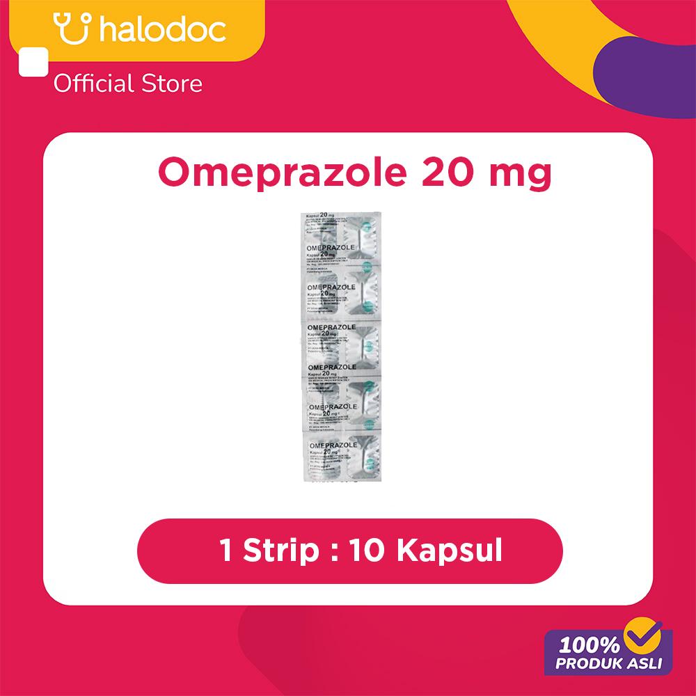 Omeprazole 20 Mg 10 Kapsul