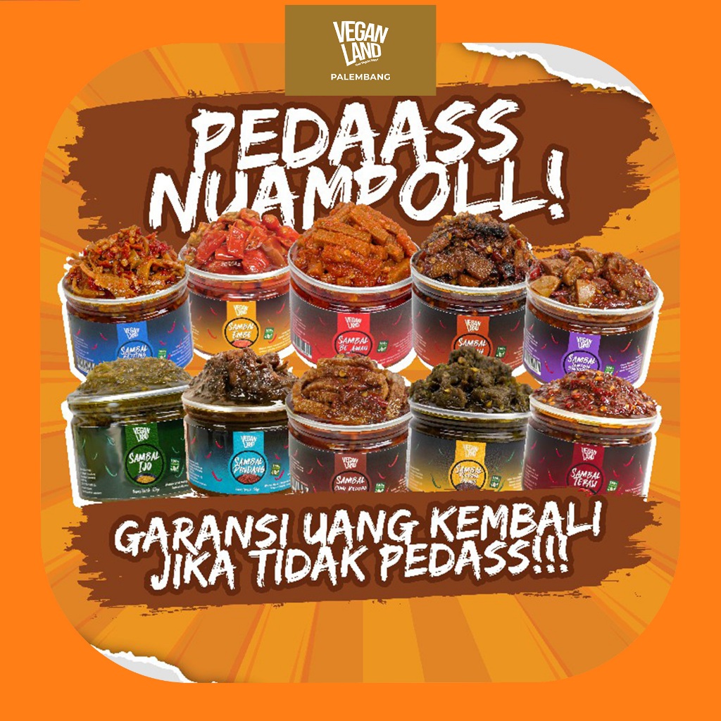 

[ 120 GR ] SAMBEL SUPER PEDAS NAMPOL | SAMBAL ALL VARIAN - VL PALEMBANG