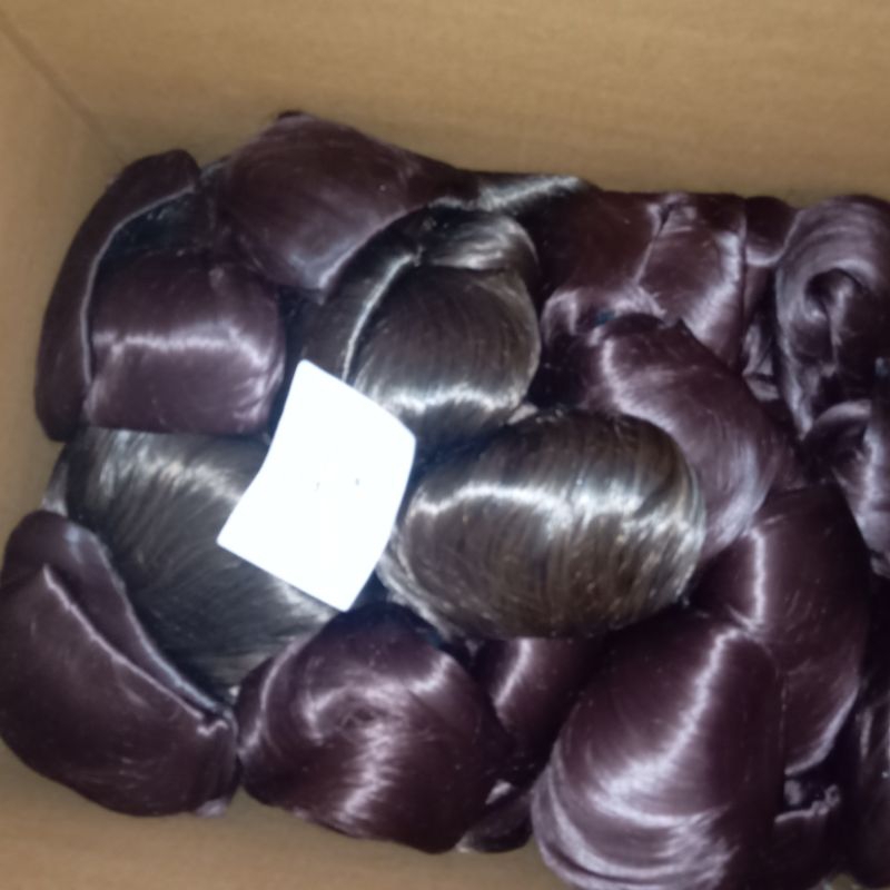 sonya polos/sirkam polos/sanggul/rambut palsu