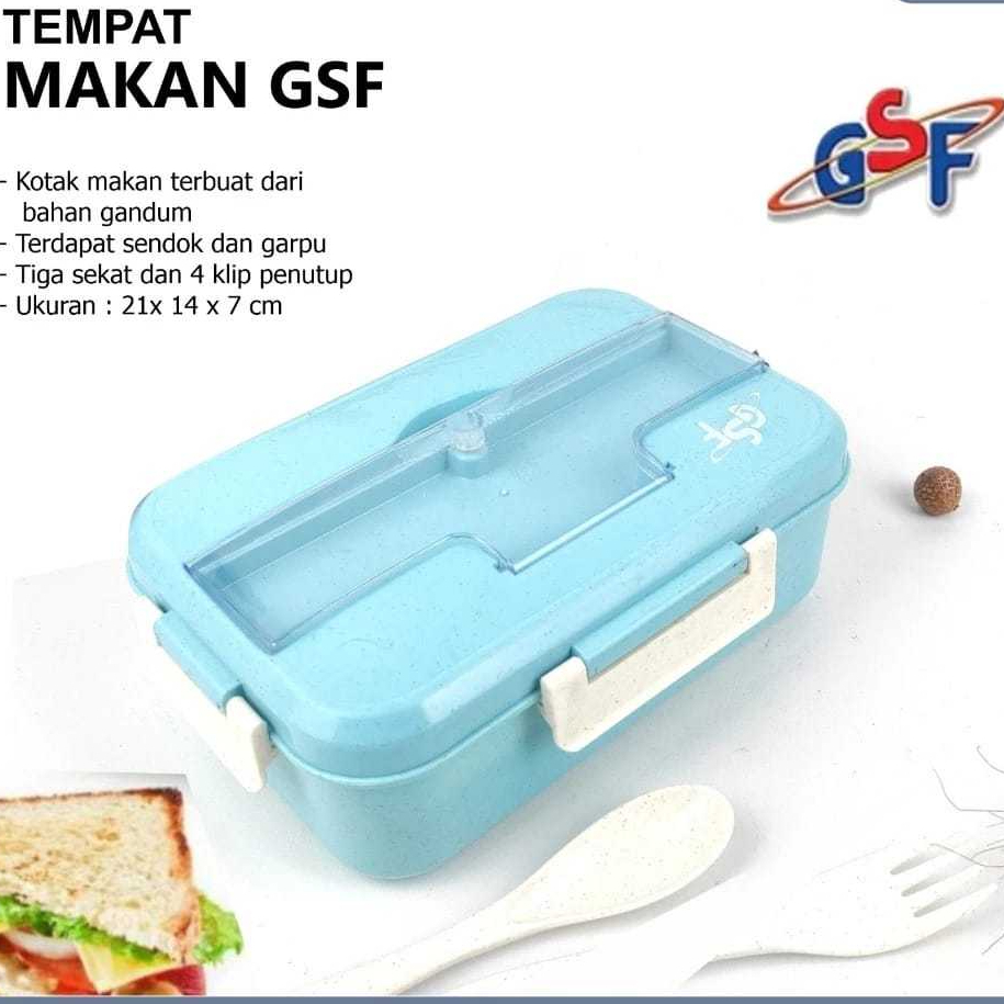 (G-3103) (G-3162) GSF | Lunch Box GSF G-3103 G-3162 | Wadah Bekal Nasi Kotak Bekal