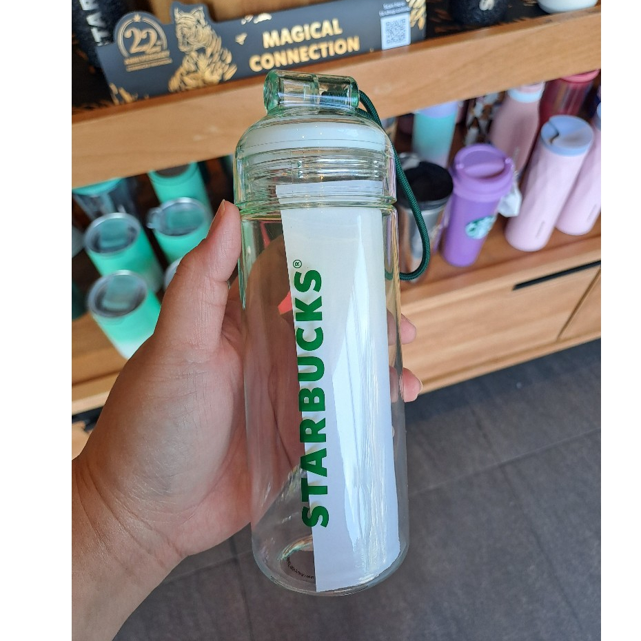 Tumbler Starbucks Green Transparan 12oz-354ml (sb_85)