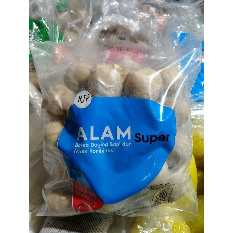 

Baso Bakso Alam Super HJP isi 25 Butir VANYA19