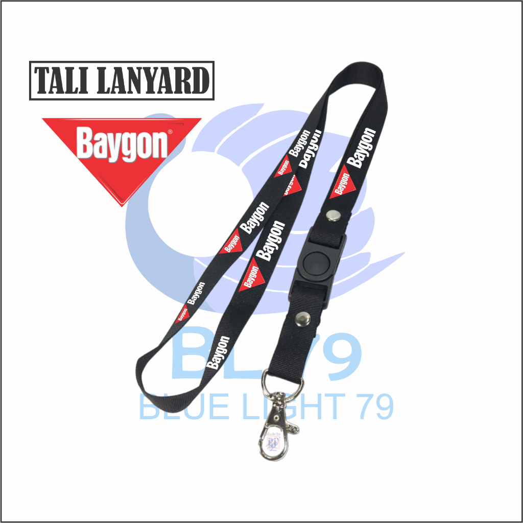 

TALI LANYARD BAYGON LOGO - TALI ID CARD S. C. Johnson & Son GANTUNGAN KUNCI GANTUNGAN FLASHDISK GANTUNGAN NAMETAG TALI LANYARD BEST SELLER COD