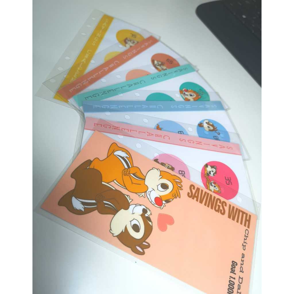 

GOAL 1 JUTA CHIP & DALE SAVING CHALLENGE A6 GLOSSY LAMINATING