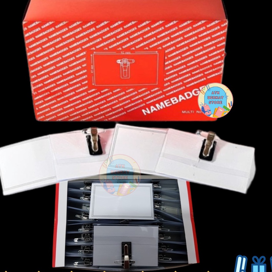 

5pcs Name Tag ID badge Multi tebal