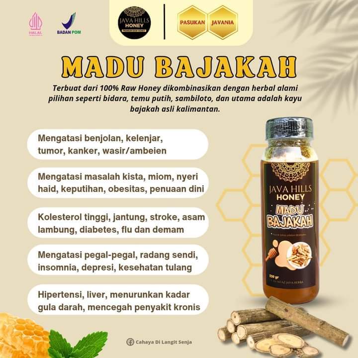 

Madu Bajakah 320 gram, Madu untuk mengatasi benjolan,kelenjar tumor,kanker dan wasir