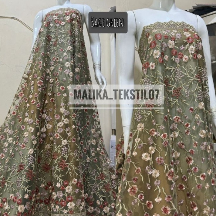 Stok terbaru valentino garden lace TILE GARDEN  TILE VALENTINO KEBAYA VALENTINO TILE KOREA