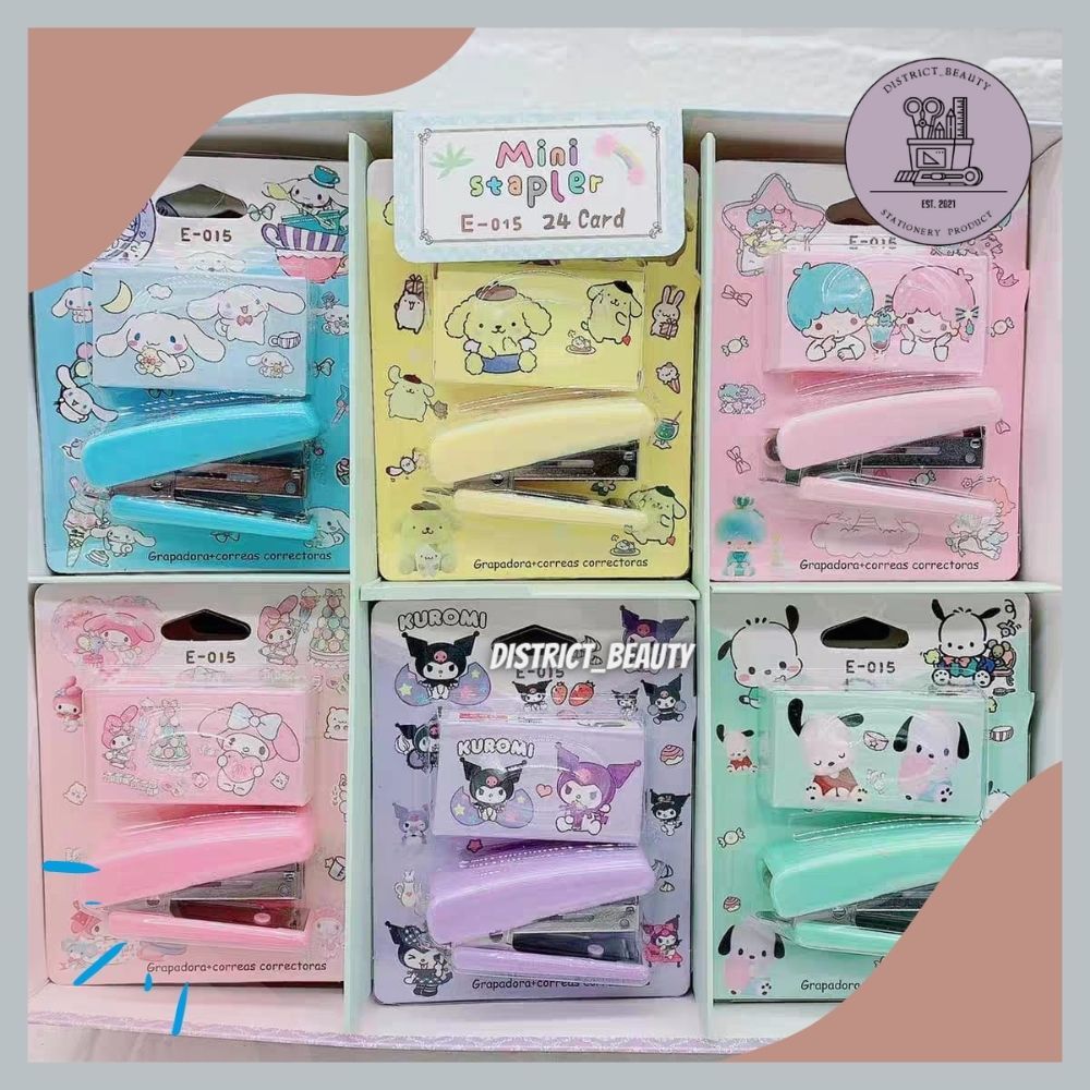 

STAPLER 2 IN 1 SANRIO STAPLES MINI SANRIO FREE ISI STAPLES CEKREKAN SANRIO LUCU TERMURAH