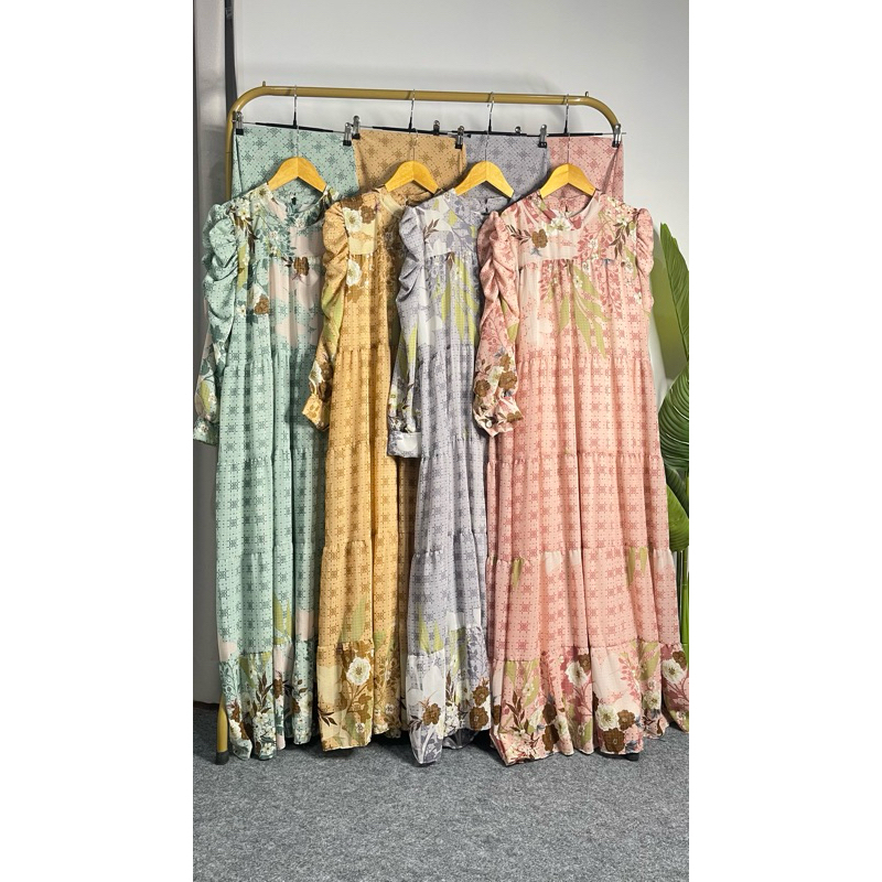 masya set hijab dress