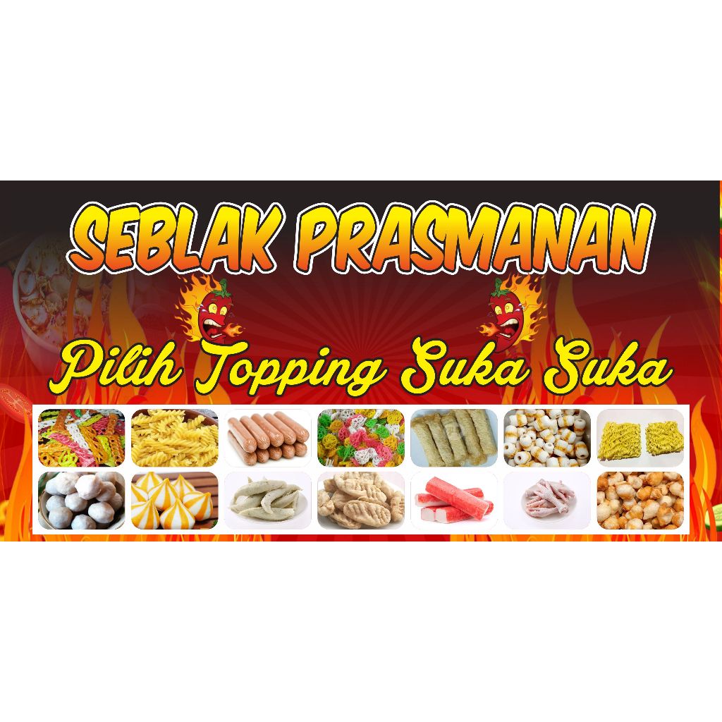SPANDUK / BANNER SEBLAK Prasmanan Custom