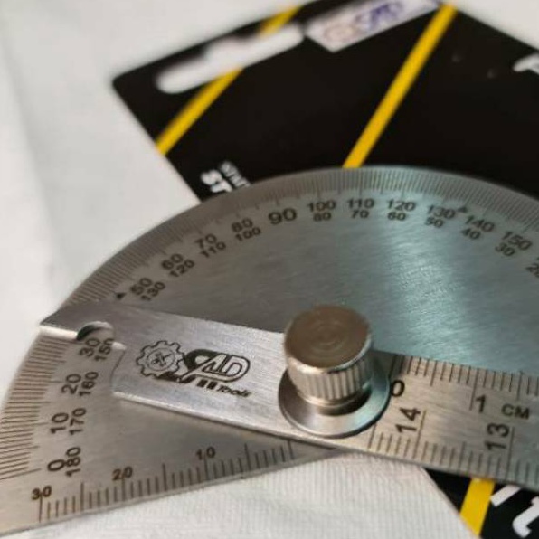 

Terbaru busur drajat protector degree penggaris sudut 8 2mm