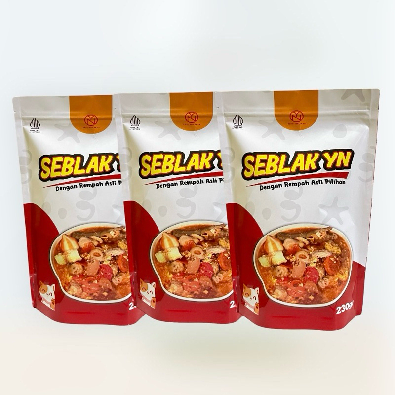 

Paket 3 Seblak instan kedai seblak yn