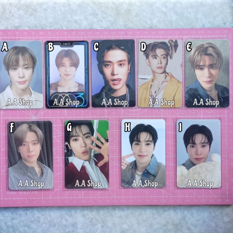 Ready (GET DISC ~16k) Photocard PC Jaehyun Denim PB Perfume Photobook Selca Trading Card NCT Nation 