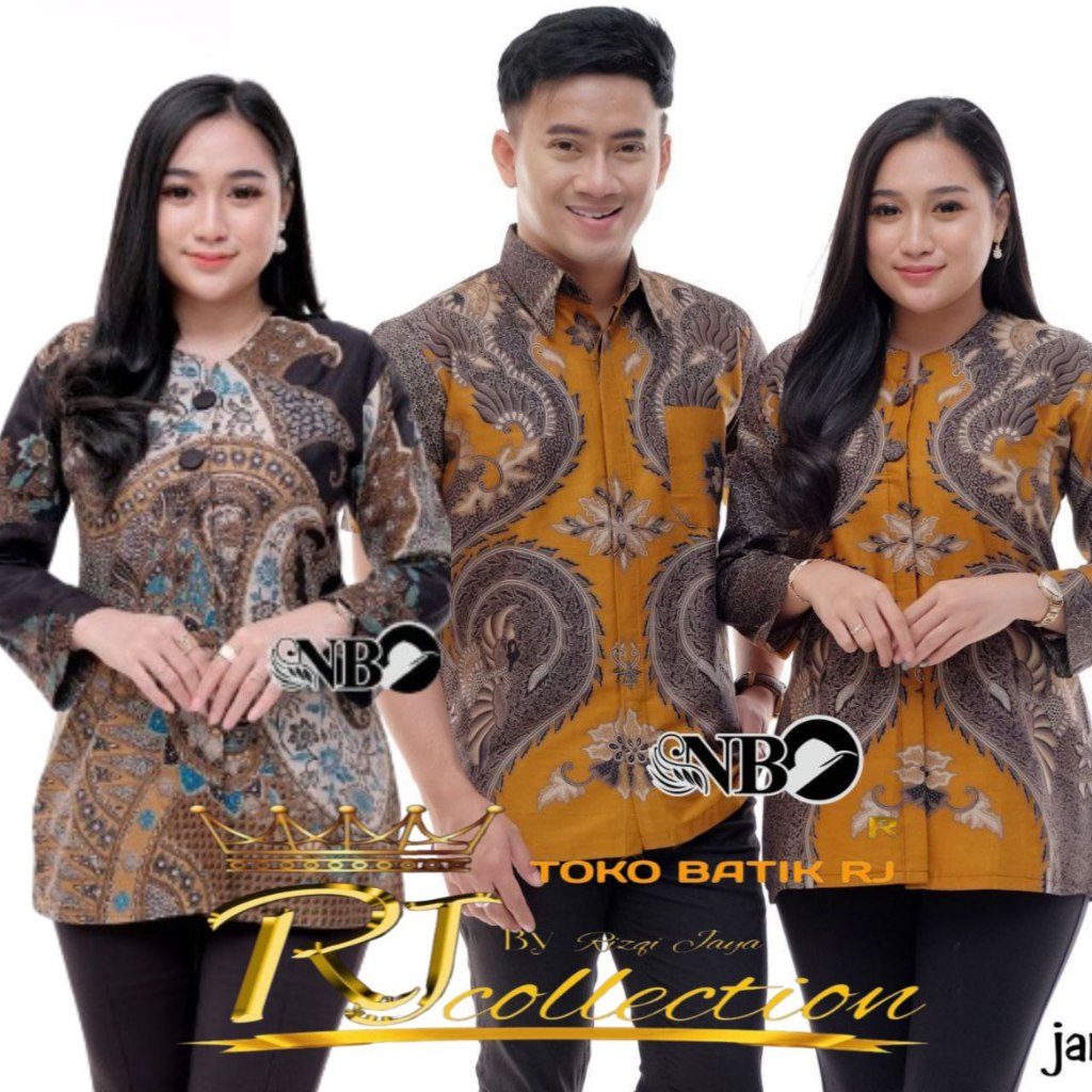 [COD] Batik Couple // Baju Batik Couple Kemeja Hem Blus Kombinasi Bolero Terbaru Kopel Batik Panjang