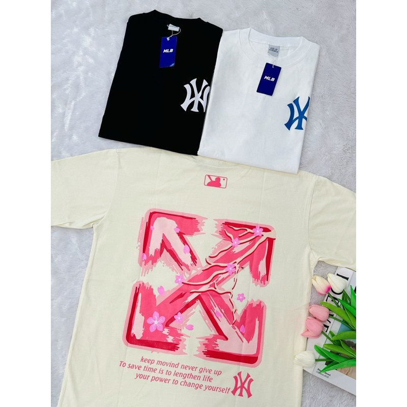 TERMURAH BAJU BANGKOK KAOS IMPORT MLB MERK FLOWER ORIGINAL / BAJU BKK FIRST HAND SUPPLIER / KAOS OVE