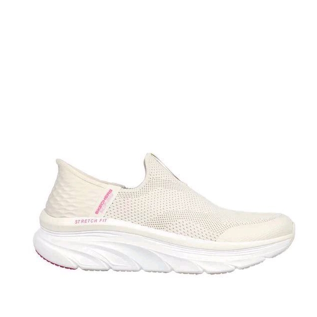 Skechers SLIP-INS D'LUX WALKER 2.0 Women's Slip On Shoes - Natural