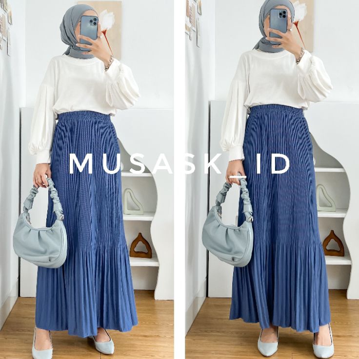 ROK PLISKET LIDI CABANG  ROK PLISKET HYGET  ROK PLISKET JUMBO