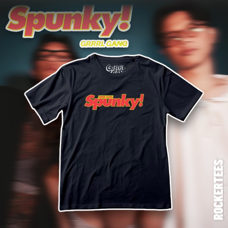 Ready Stock - GRRRL GANG - SPUNKY LOGOGRAM T-SHIRT | ORIGINAL MERCHANDISE