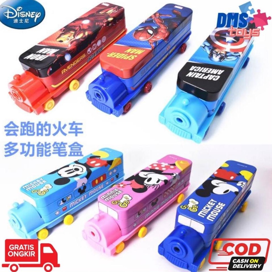 

Tempat Pensil Kaleng Case Pencil Kereta Karakter DMSToys
