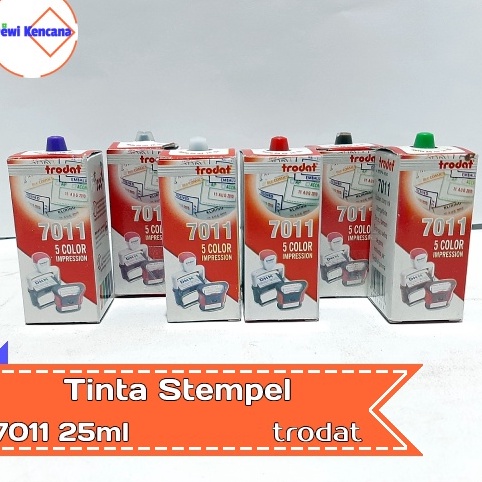 

Pasti Murah Tinta Stempel Warna Stamp Ink Color 25ml Trodat 711