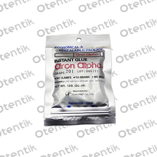 

Laris ARON ALPHA LEM INSTANT 12G X 6PCS ARON ALPA INSTANT GLUE LEM ARON 12x6
