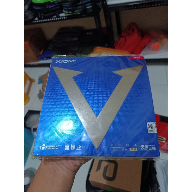 KARET BAT TENIS MEJA XIOM VEGA CHINA VM ORIGINAL