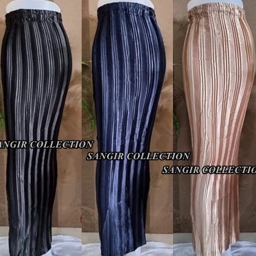 Warna  Terlengkap Rok Plisket Polos  Rok Kebaya Original Original Rok Plisket Polos  Bawahan Kebaya 