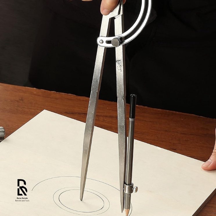 

Model Baru Jangka Kompas Penanda Pola Adjustable Lock sistem lingkaran Spacing Compass Adjustable Scribe Scriber Stitch Cross Line Wing Divider Leather Edge Drawing Lock