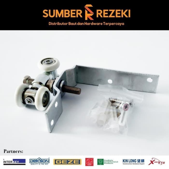 AKSESORIS PINTU LIPAT ALM - HANGER - RODA ATAS - DEKSON