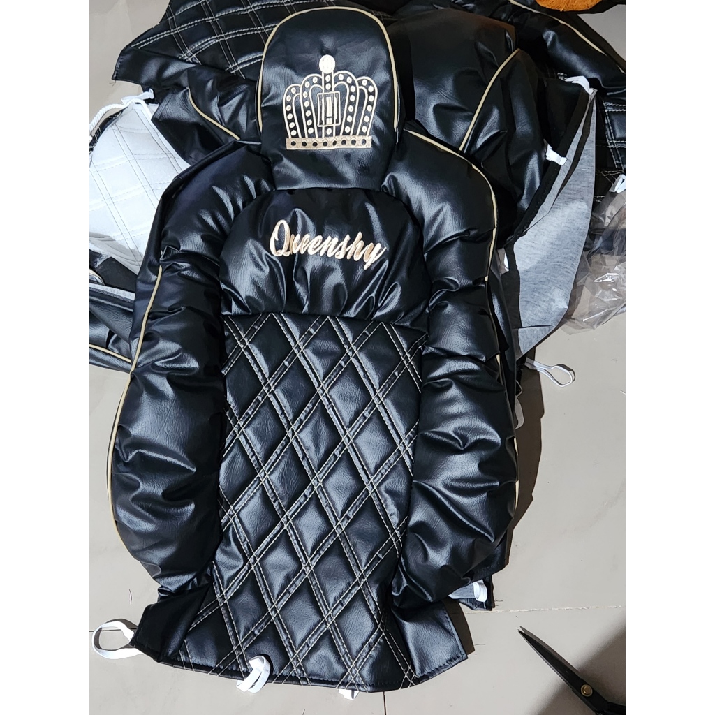 Sarung jok mobil ayla agya brio dll. bahan mbtech camaro