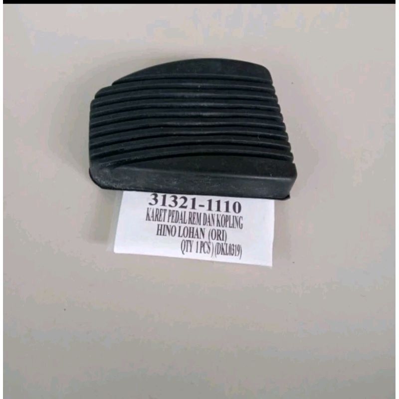 Karet pedal Rem / kopling Hino Lohan original