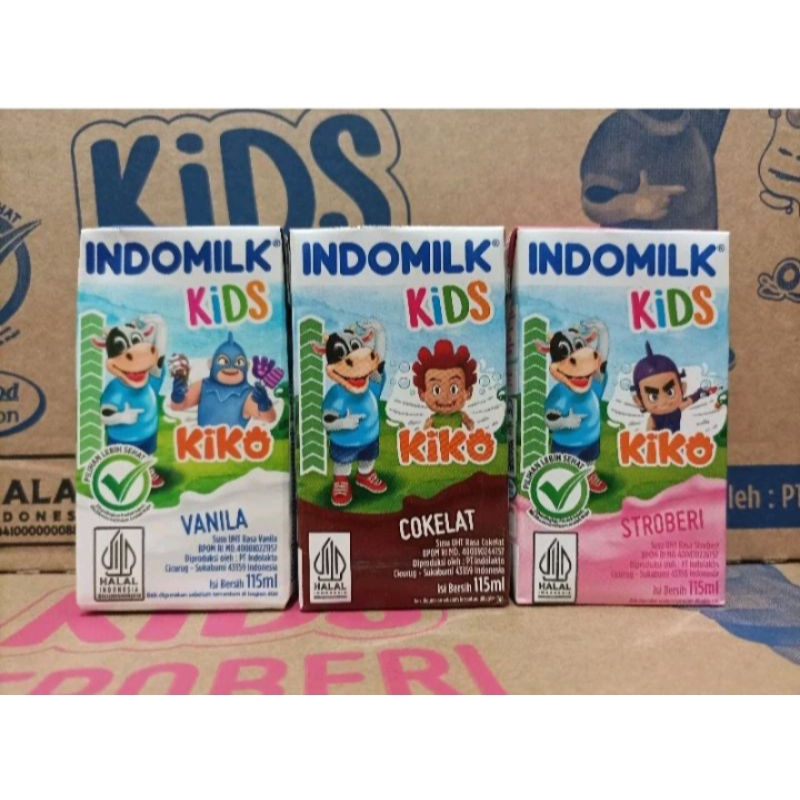 

INDOMILK KIDS UHT 115M / 3 VARIAN