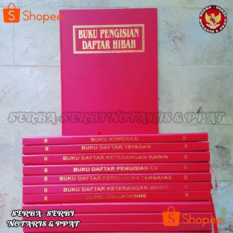 

Buku pengisian daftar hibah buku pendukung notaris