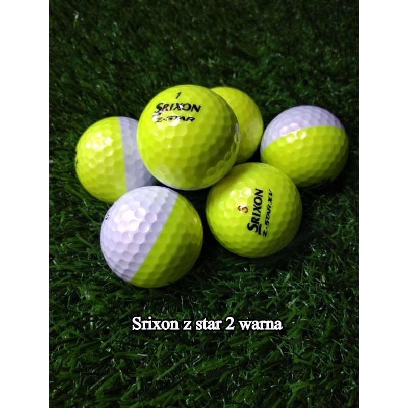 Bola golf SRIXON Z STAR 2 WARNA GRADE A SUPER ISI 10 pcs