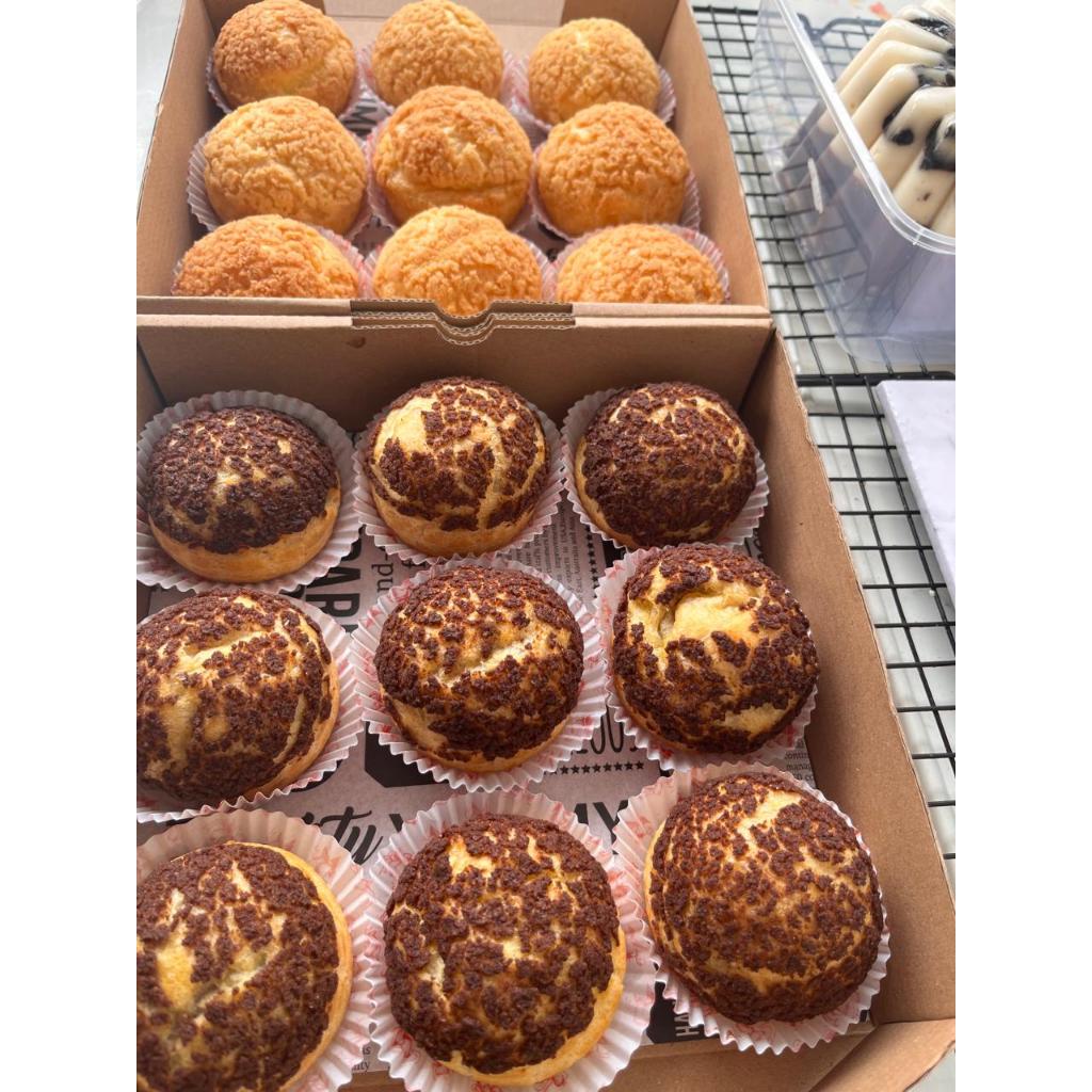 

Choux Au Craqueline / Cream Puff Jepang / Soes Chruncy