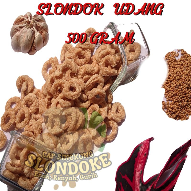 

Slondok Udang 500 gram Khas Borobudur