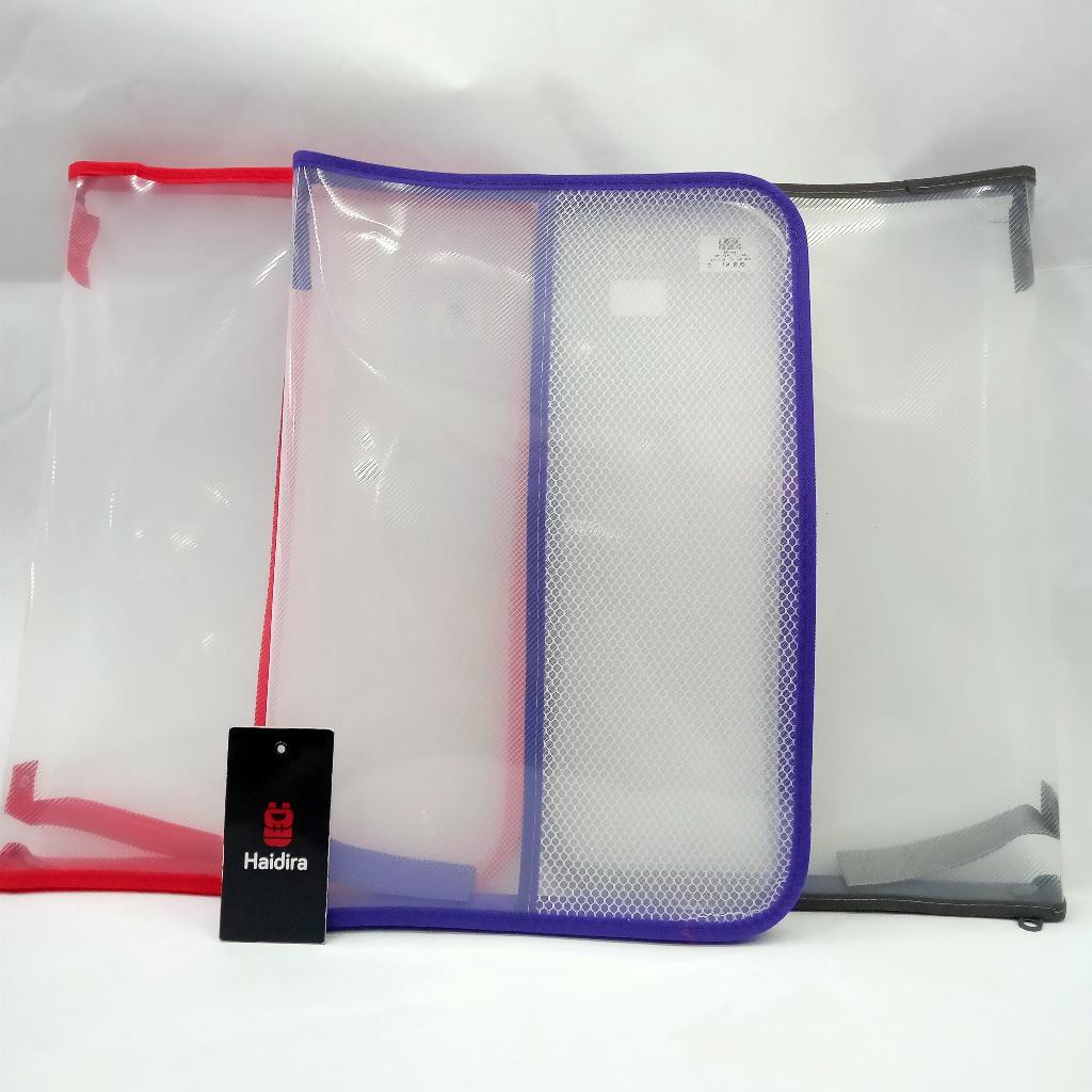 

Map Plastik Mika Zipper Microtop Resleting Jaring Zipper Bag File Tas Dokumen
