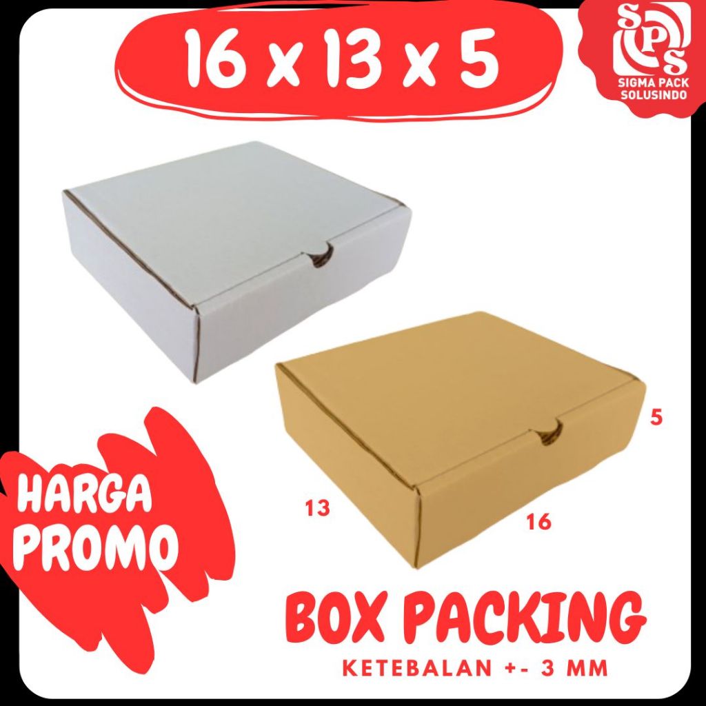 

Box 16x13x5 LD Kardus Packing Hampers Kotak Kemasan Box Souvenir Karton Sparepart Minyak Wangi