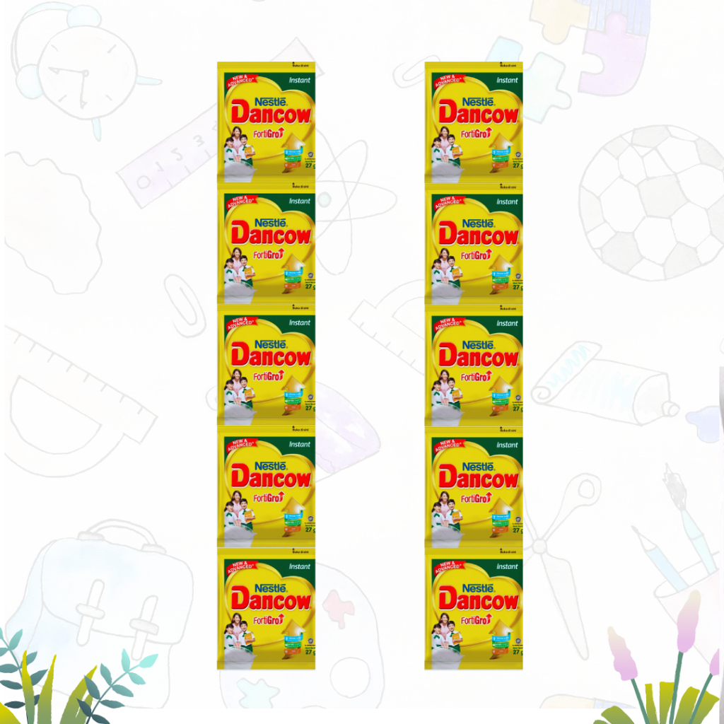 

DANCOW SUSU BUBUK GROWTH + FORMULA INSTAN 10x26gr (RENCENG)