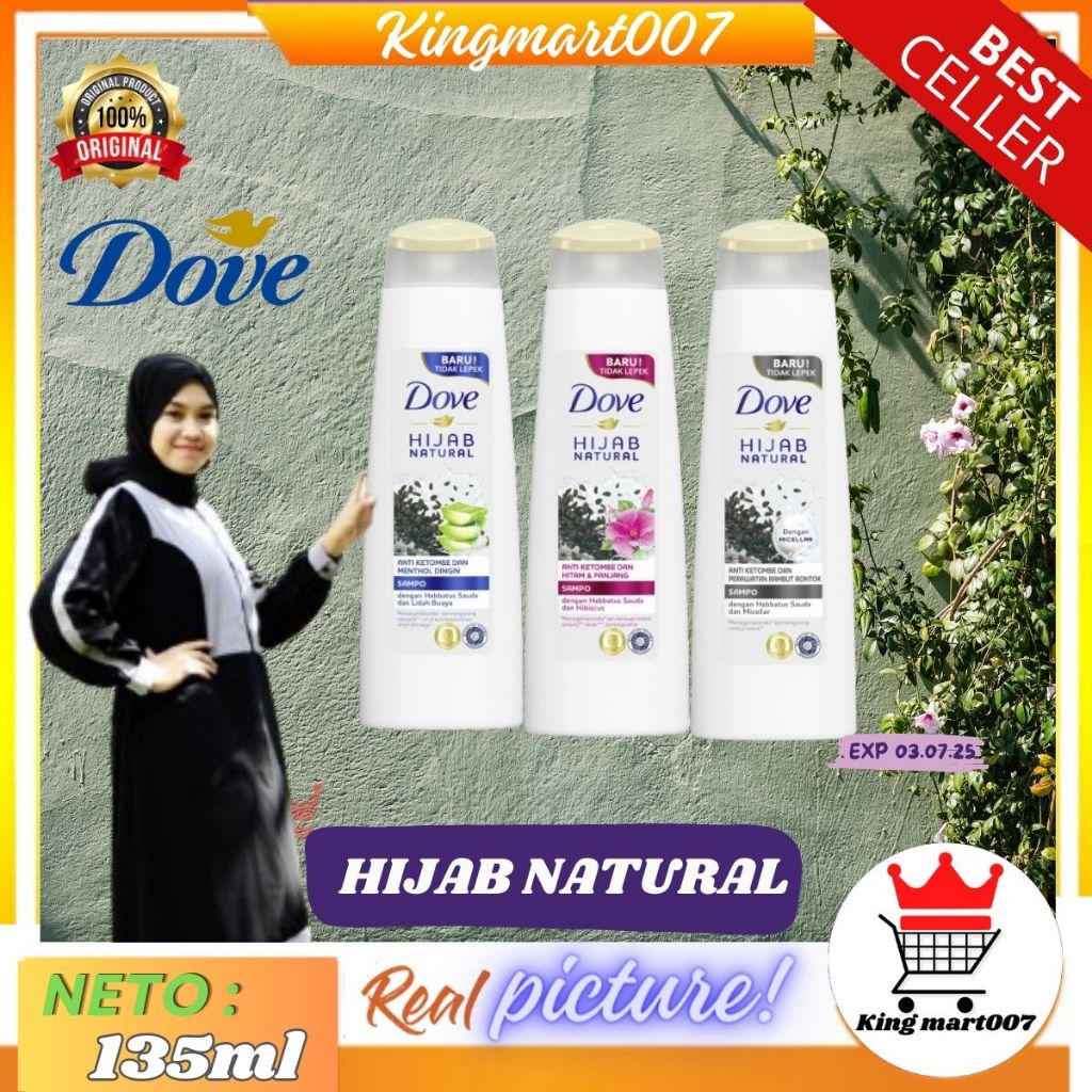 Dove Shampoo Hijab Anti Ketombe 135ml