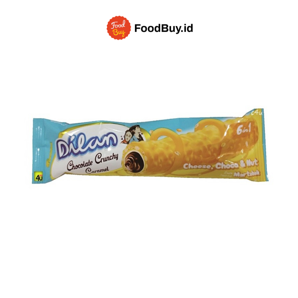 

Dilan Chocolate Crunchy Caramel Cokelat Cheese & Nut 23gr